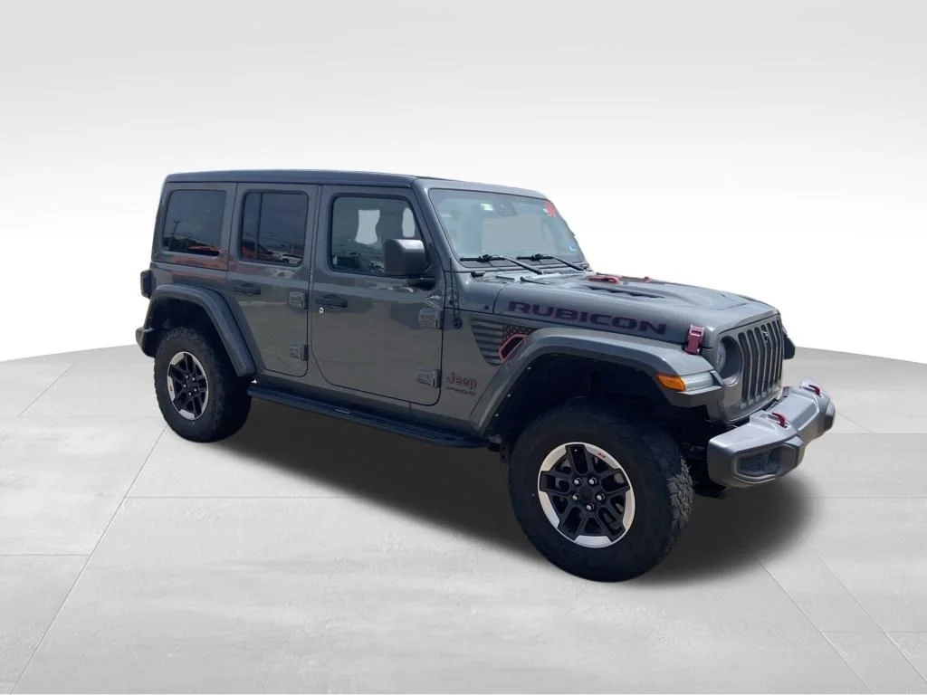 Used 2022 Gray Jeep Unlimited Rubicon image 10