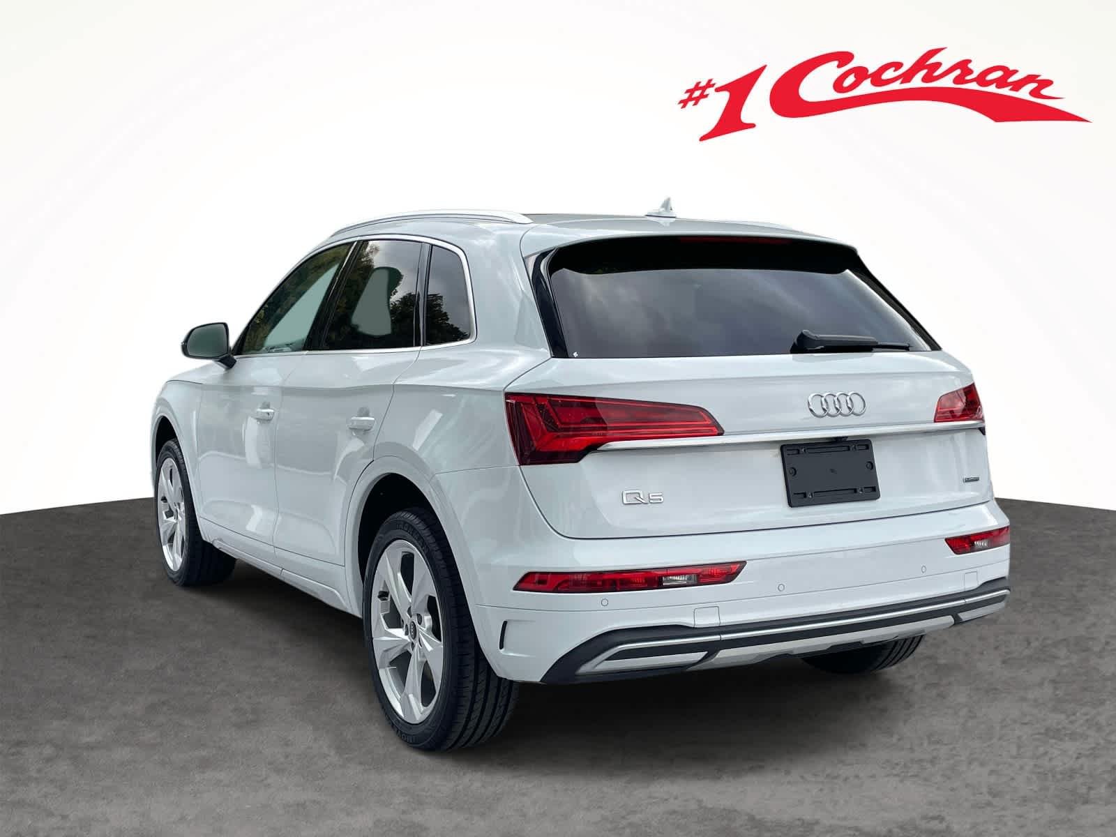 Used 2021 Glacier White Metallic Audi Premium Plus image 14