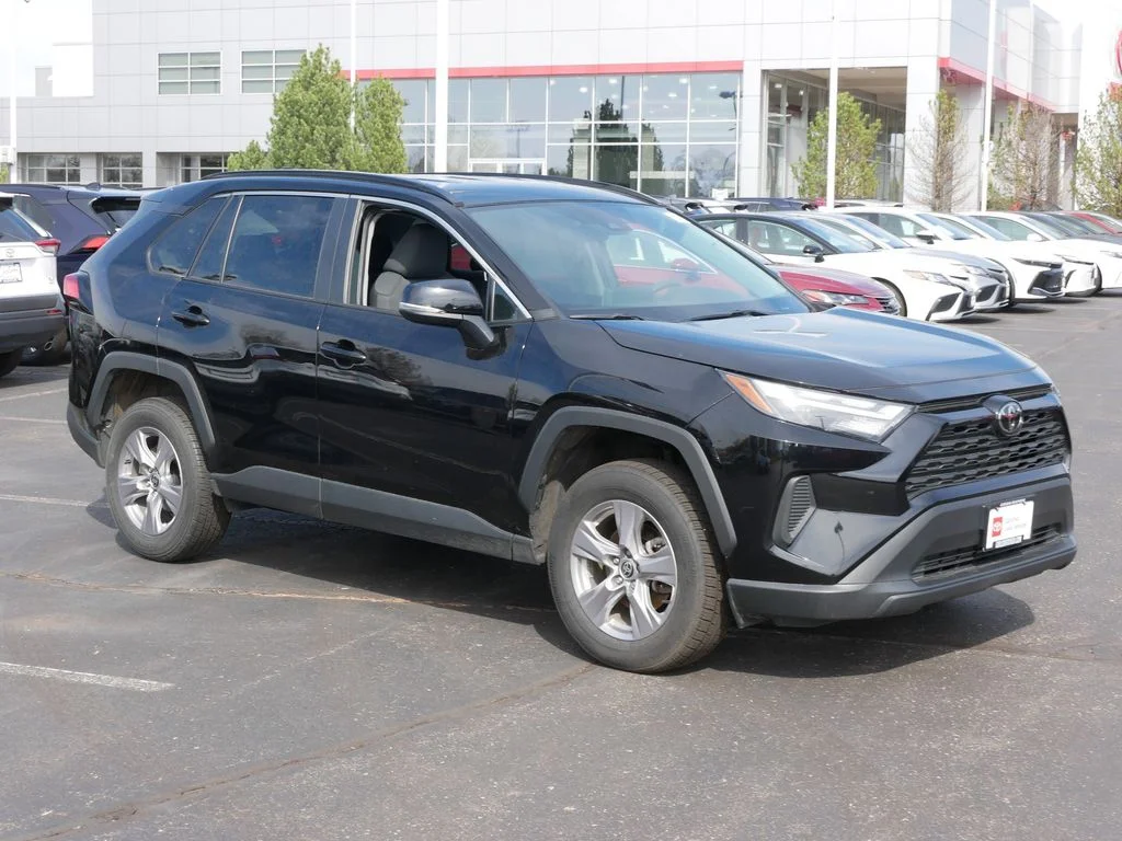 Certified 2025 Toyota RAV4 XLE with VIN 2T3P1RFV9SW507433 for sale in Minneapolis, Minnesota