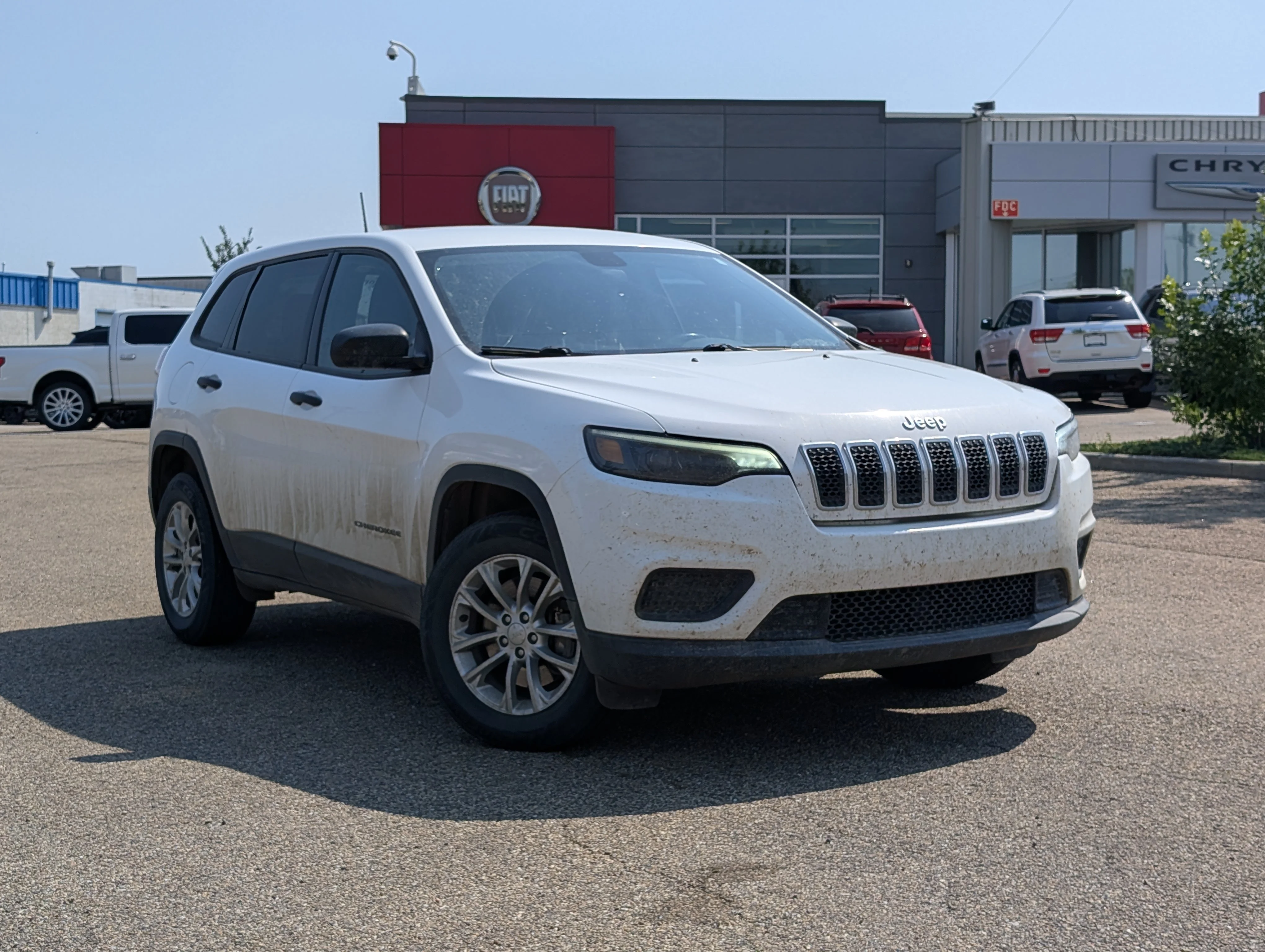 Used 2019 Bright White Jeep Sport image 6