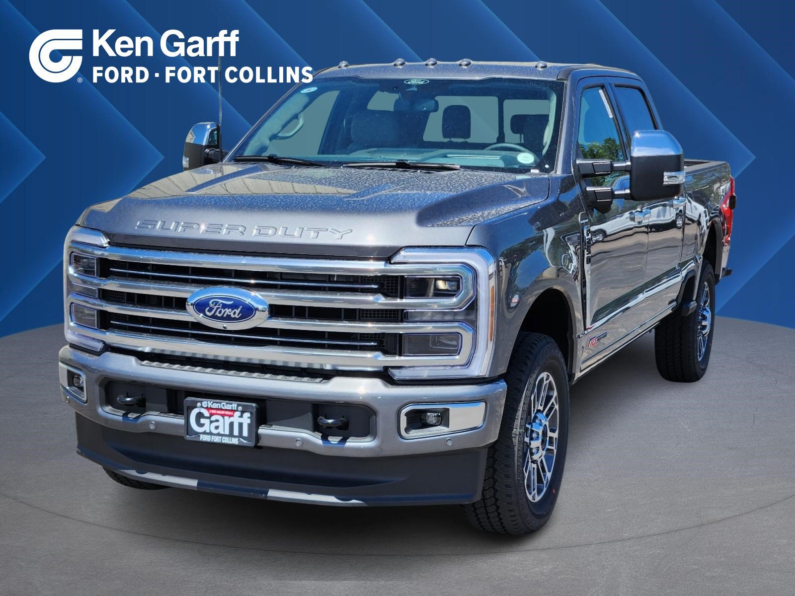 New 2026 Carbonized Gray Metallic Ford Platinum image 1