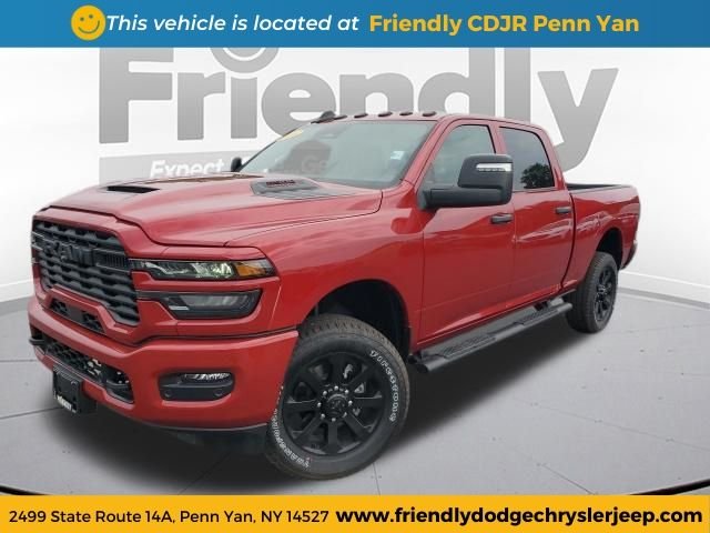 New 2026 Molten Red Pearl-Coat Exterior Paint RAM Black Express image 1