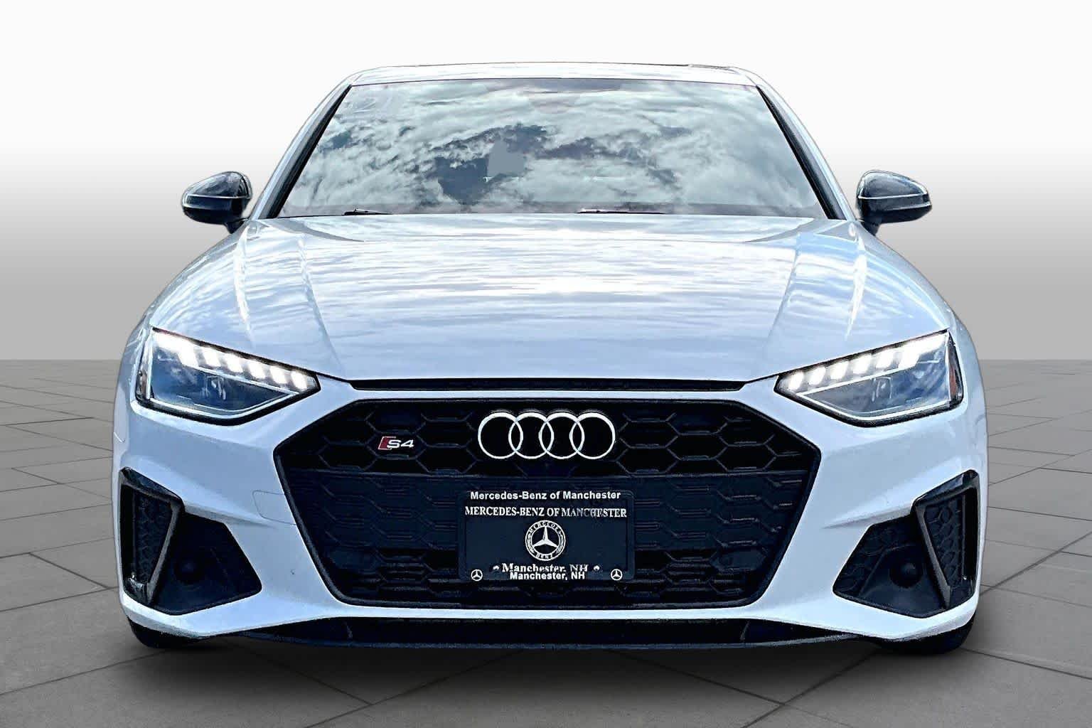 Used 2021 Glacier White Metallic Audi Premium Plus image 4