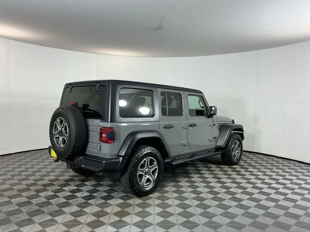 Used 2021 Sting-Gray Clearcoat Jeep Unlimited Sport S image 5