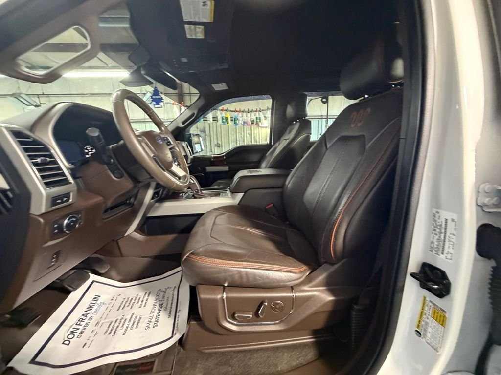 Used 2017 White Ford King Ranch image 9