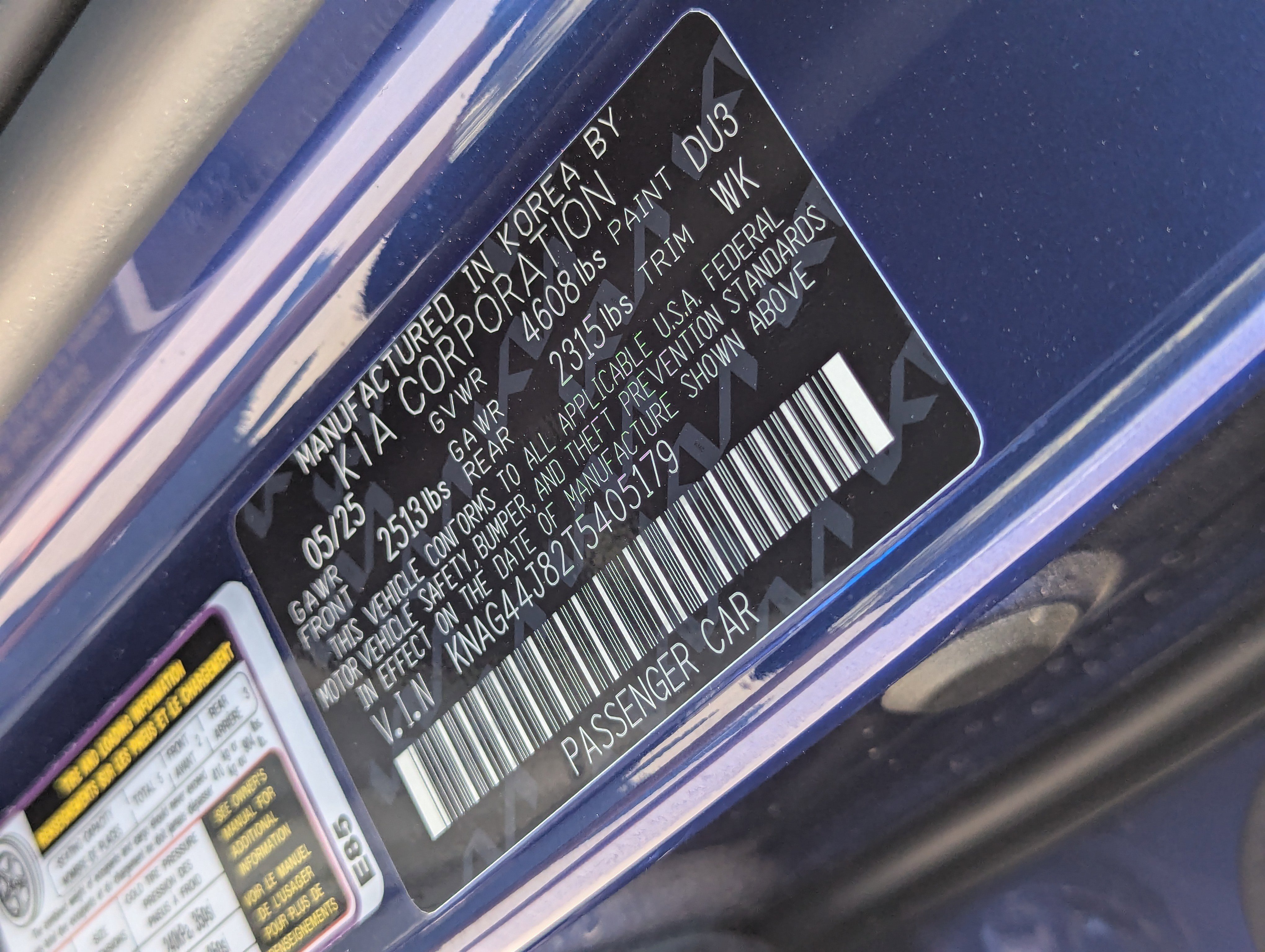 New 2026 Yacht Blue Kia GT image 29