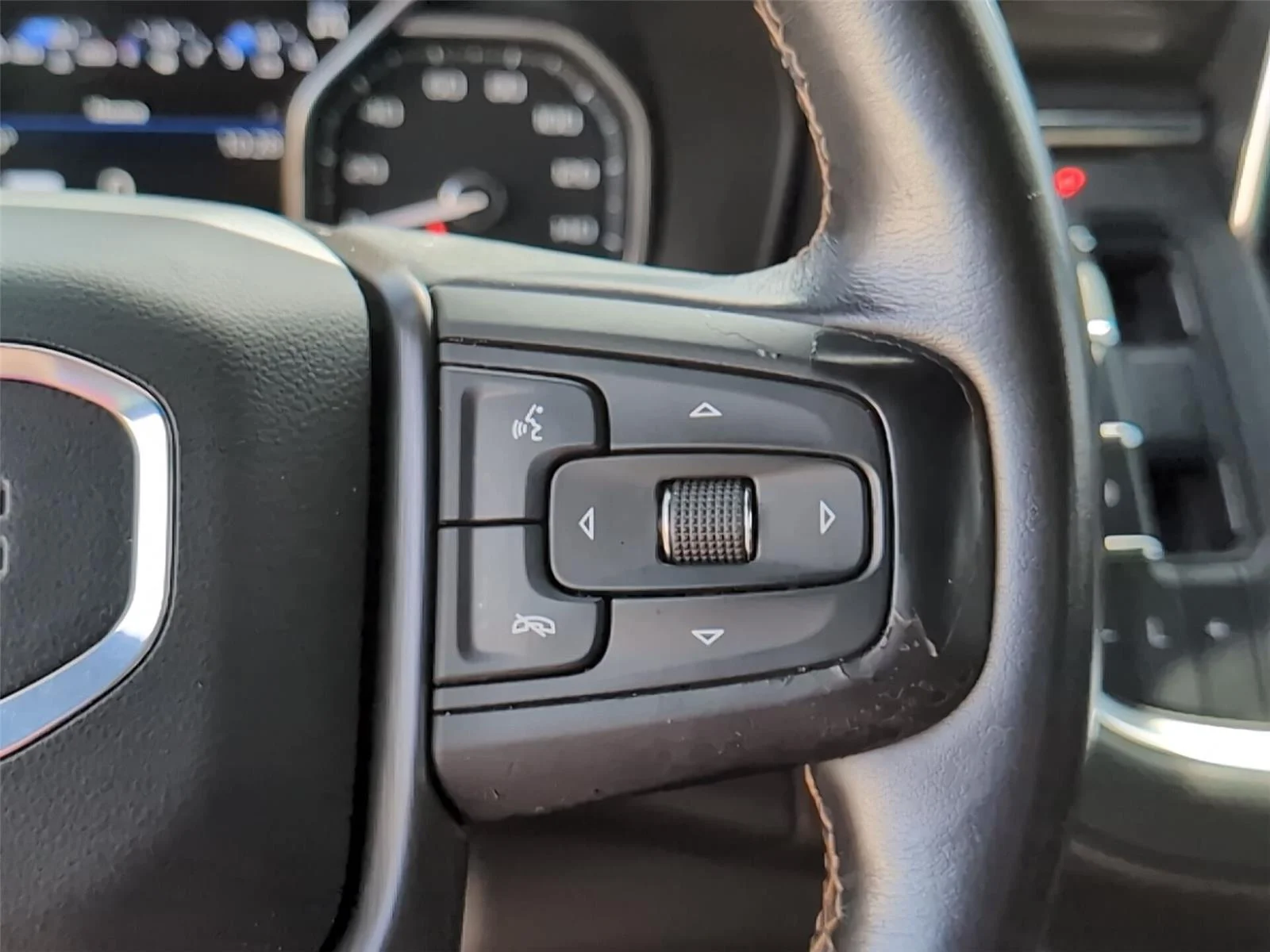 Used 2021 MIDNIGHT BLUE METALLIC GMC AT4 image 30