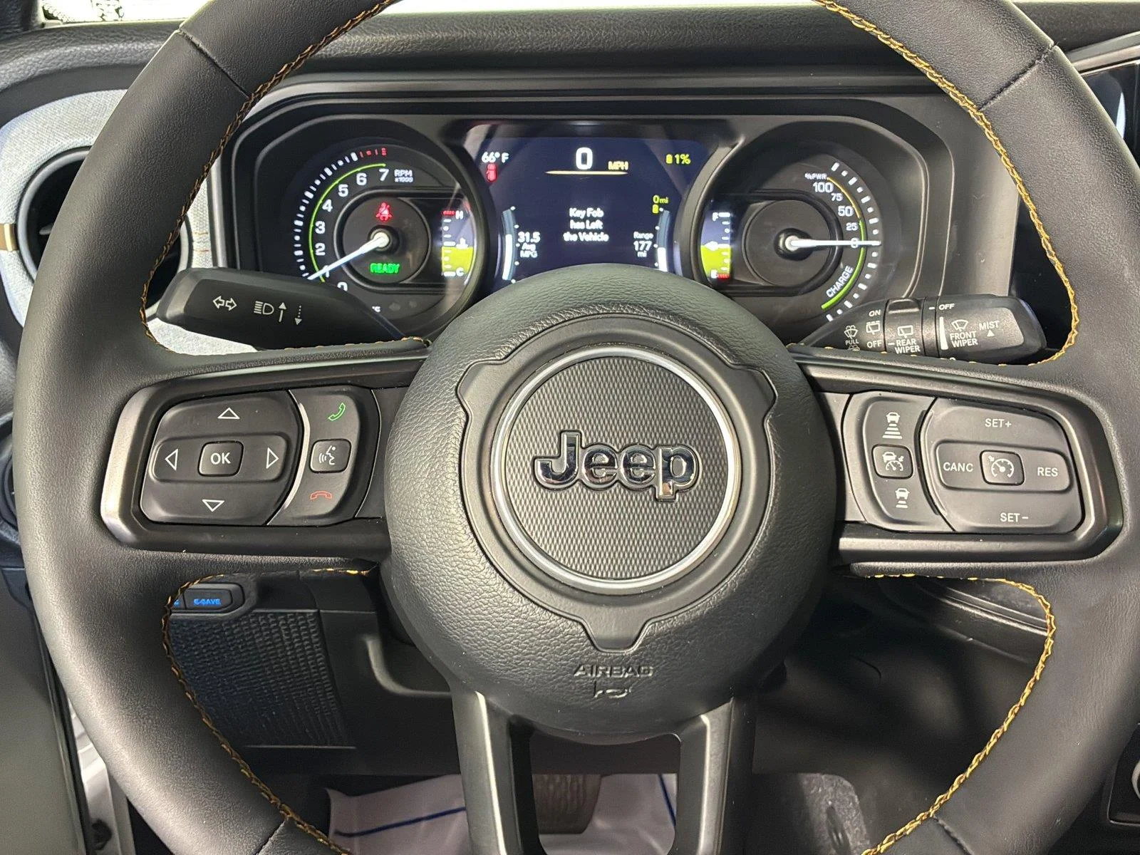 Used 2024 Bright White Clearcoat Jeep Sport S image 37