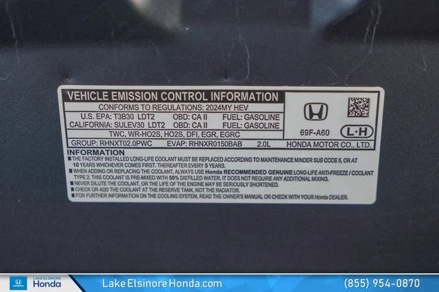 Used 2024 Canyon River Blue Metallic Honda Sport Touring image 31