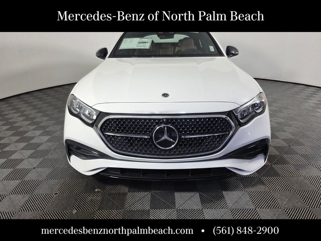 New 2027 Polar White Mercedes-Benz E 350 image 2