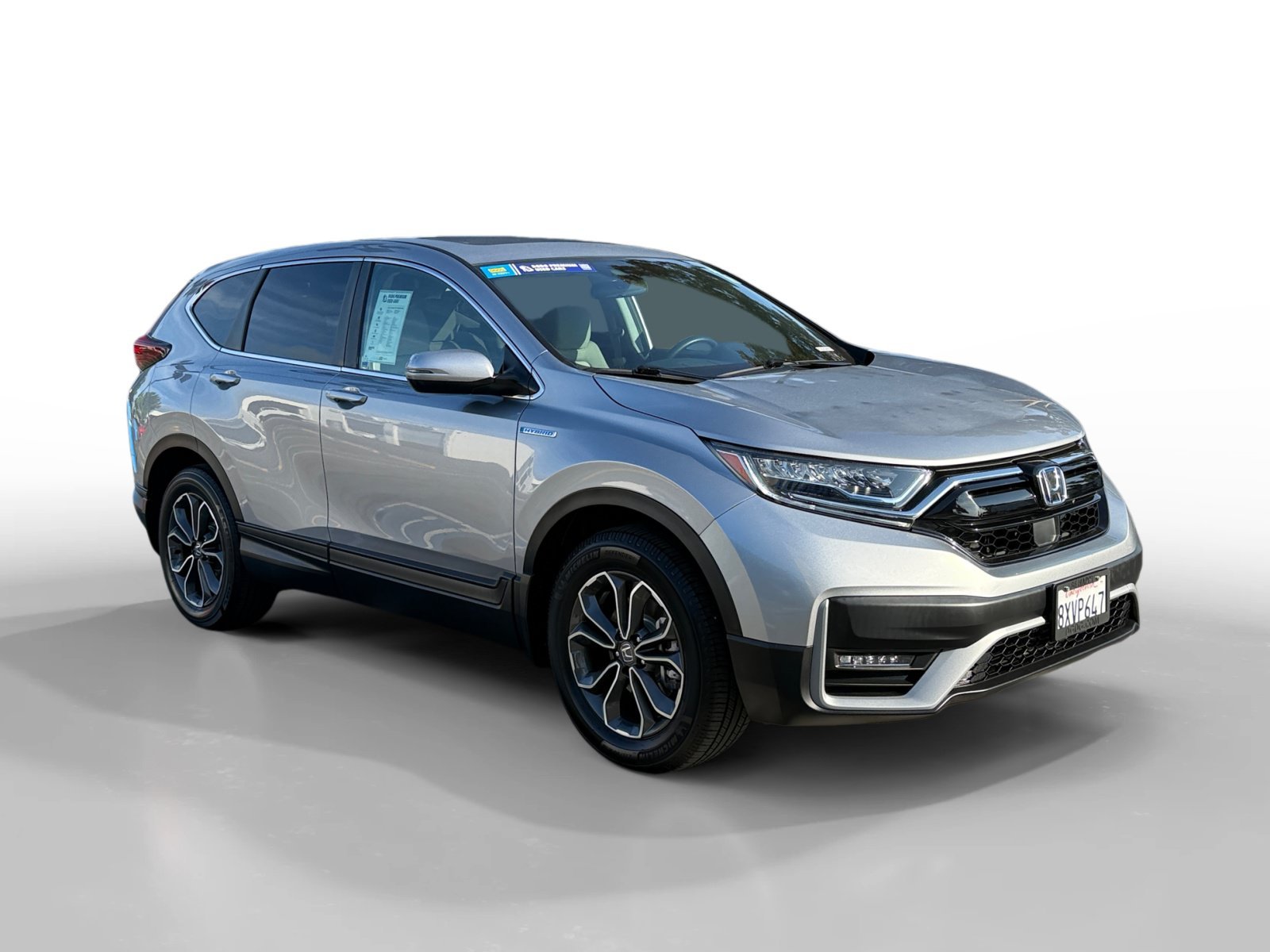 Used 2021 Lunar Silver Metallic Honda EX image 7