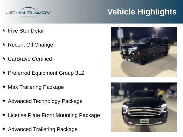 Used 2024 Black Chevrolet High Country image 4