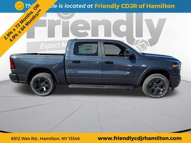New 2026 Forged Blue Metallic Exterior Paint RAM Big Horn/Lone Star image 4