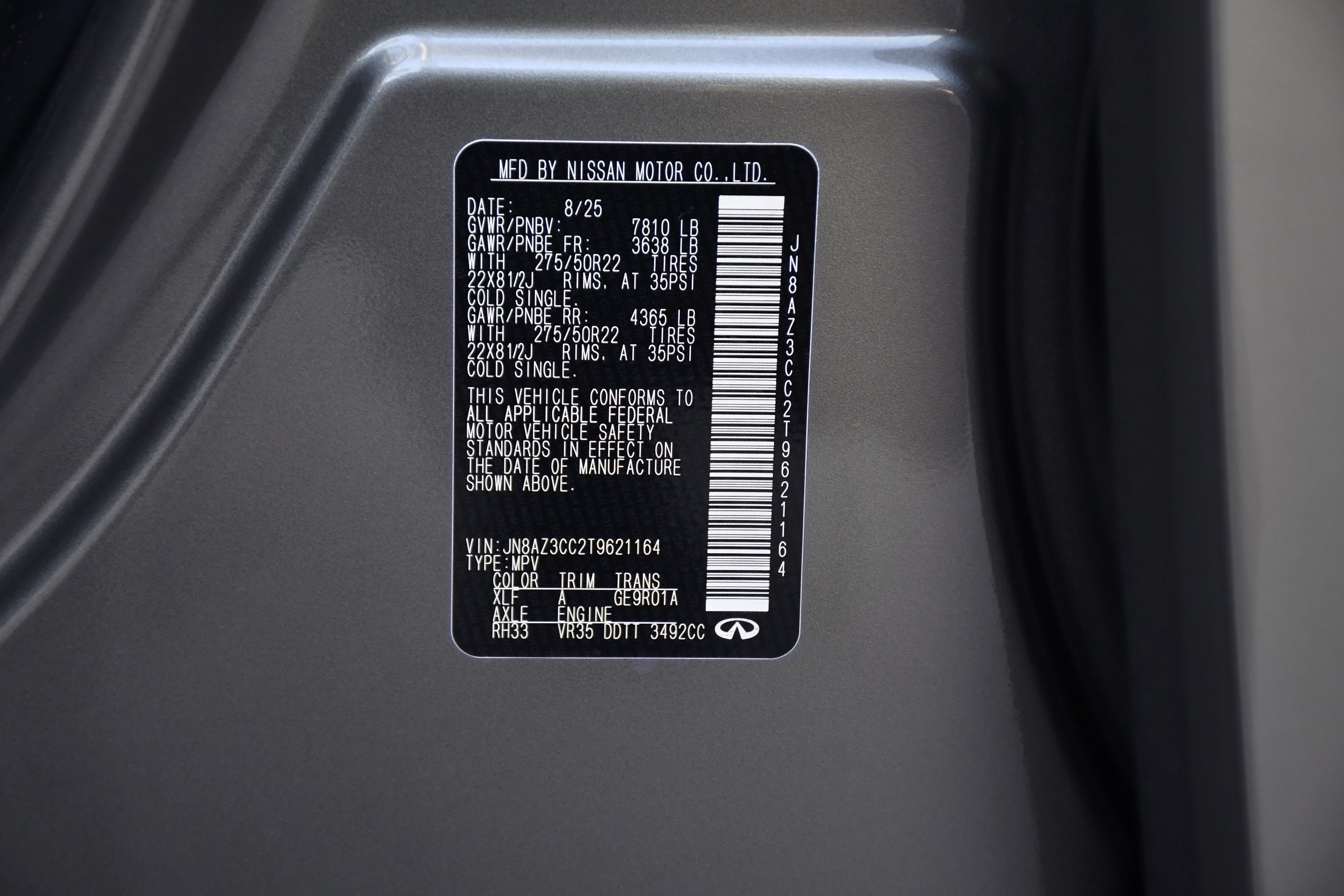 2026 INFINITI QX80 Autograph - Photo 43