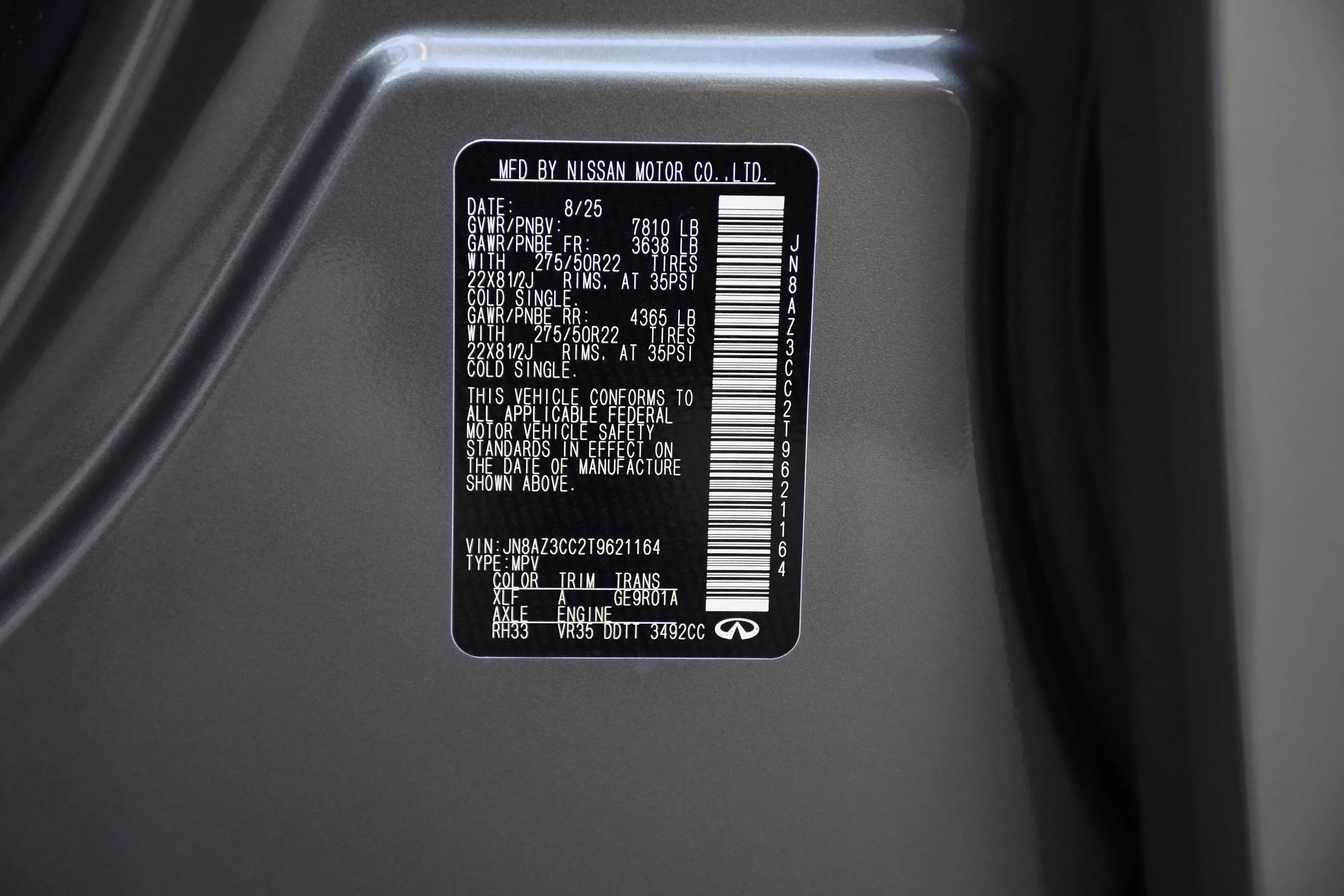 2026 INFINITI QX80 Autograph - Photo 43