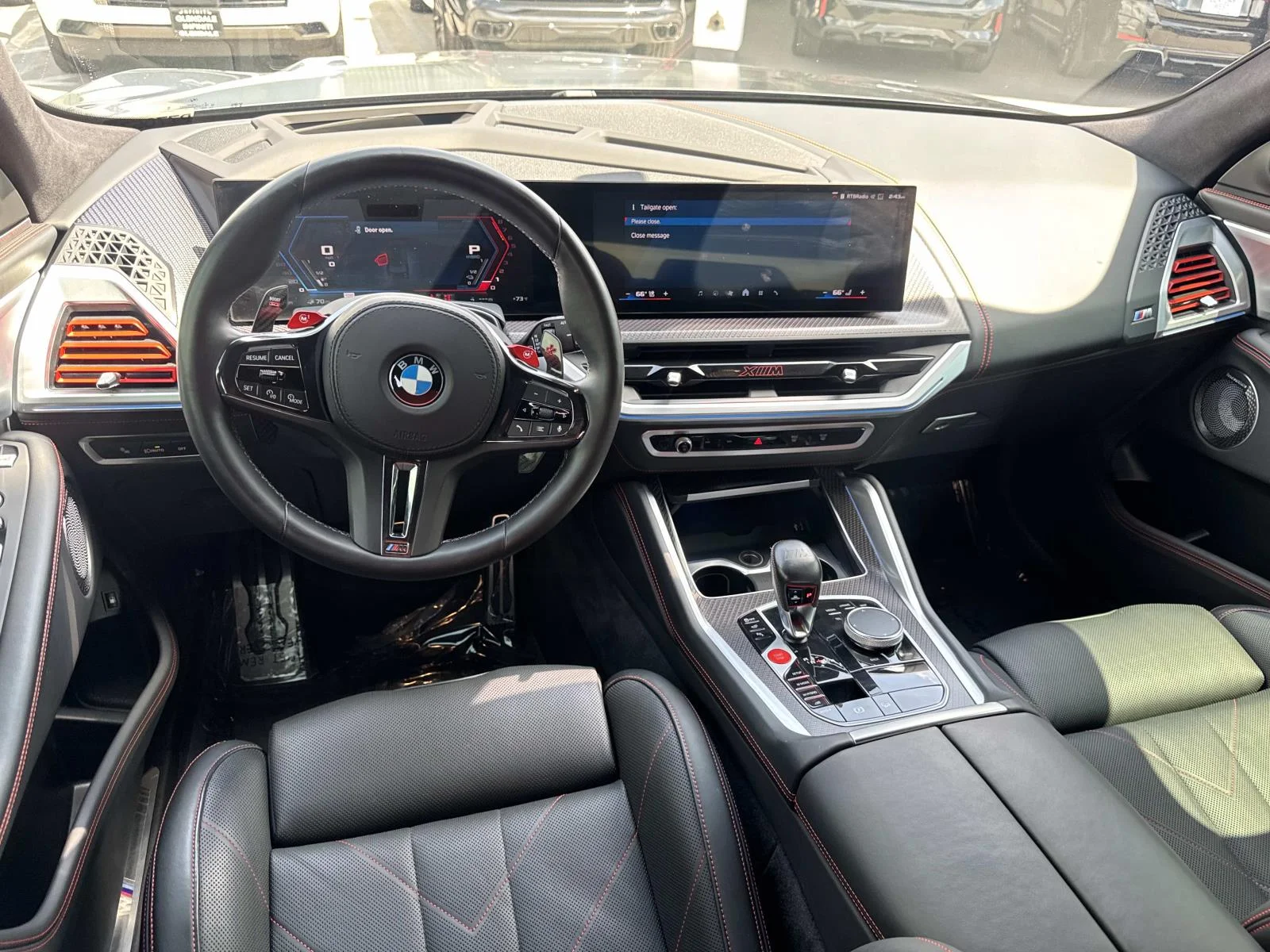 Certified Used 2024 Individual Frozen Black Metallic BMW Label Red Sports Activity Vehicle image 7