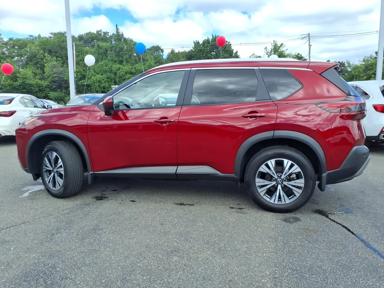 Certified Used 2023 Scarlet Ember Tintcoat Nissan SV image 8
