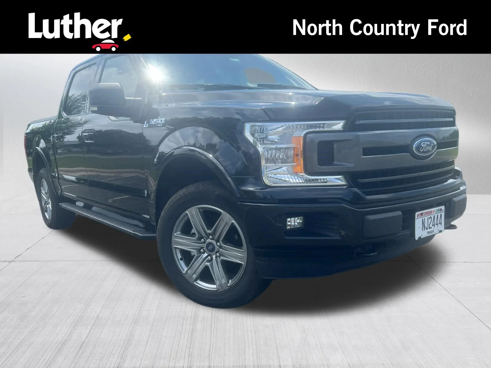 Certified Used 2018 Shadow Black Ford XLT image 1