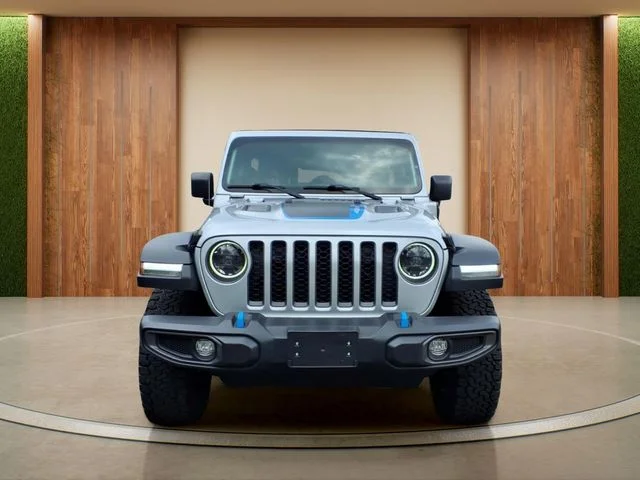 Used 2023 Silver Jeep Rubicon 4xe image 2