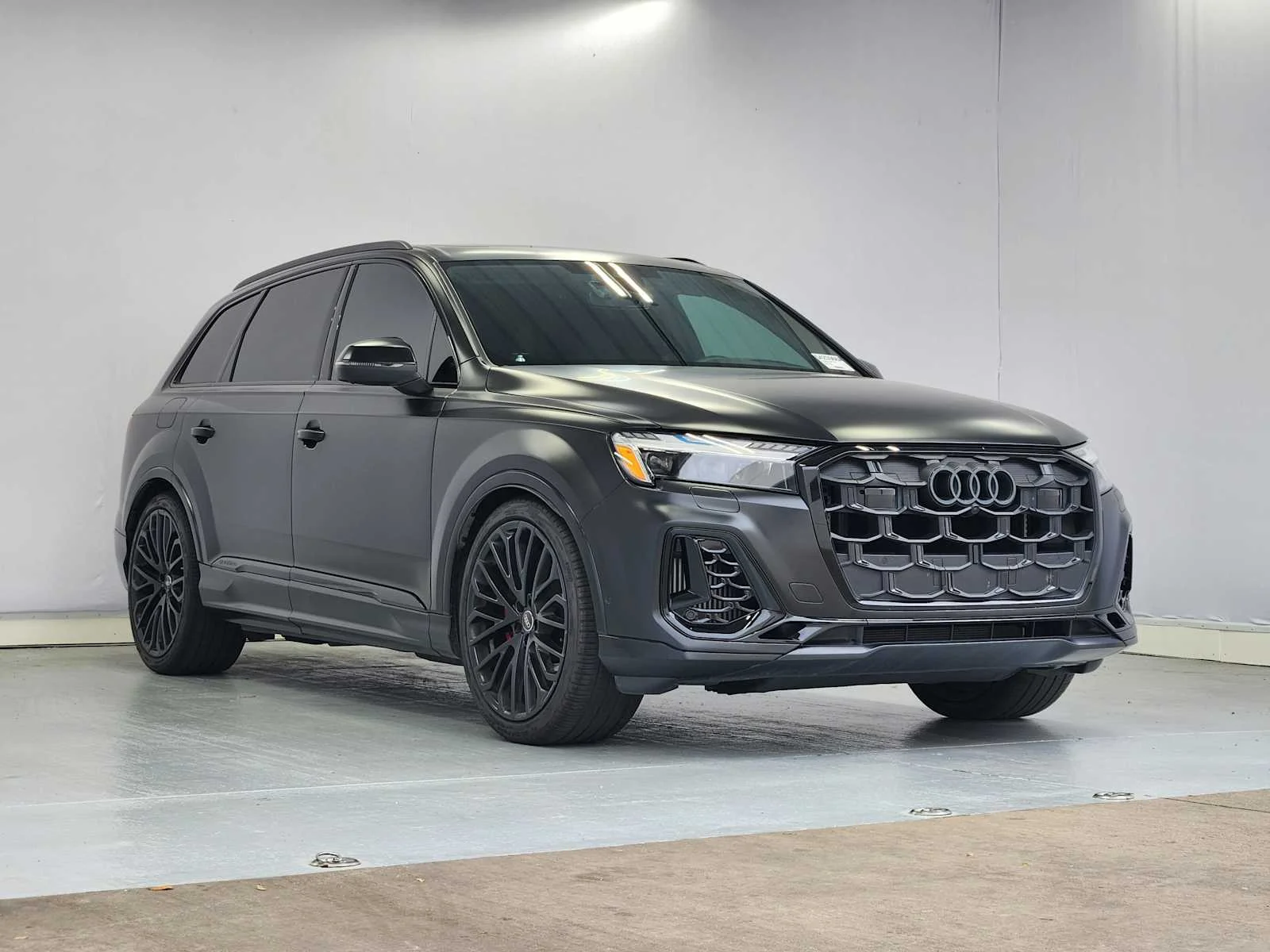 Used 2025 MATTE BLACK Audi Prestige image 2