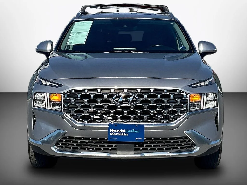 Certified Used 2023 Silver Hyundai Blue image 2