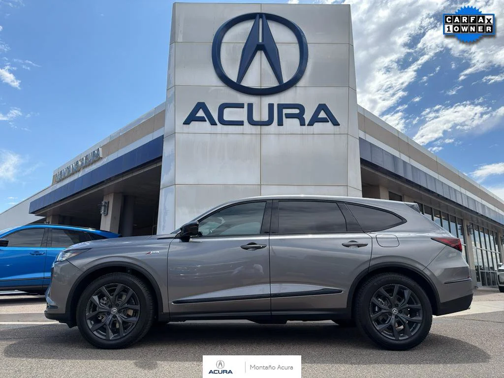 Certified Used 2023 Liquid Carbon Metallic Acura SH-AWD with A-Spec Package image 1
