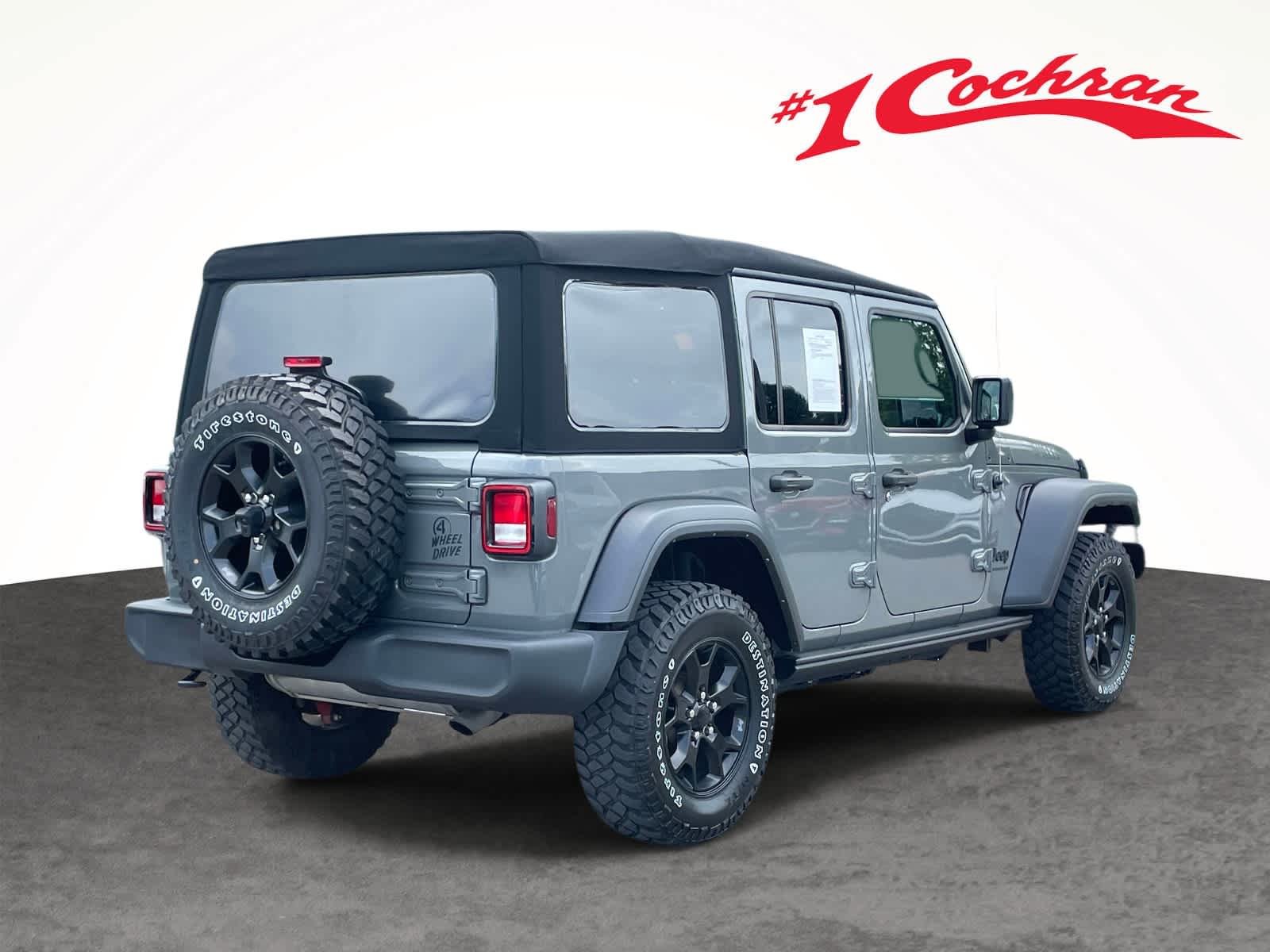 Used 2023 Sting-Gray Clearcoat Jeep Willys image 10