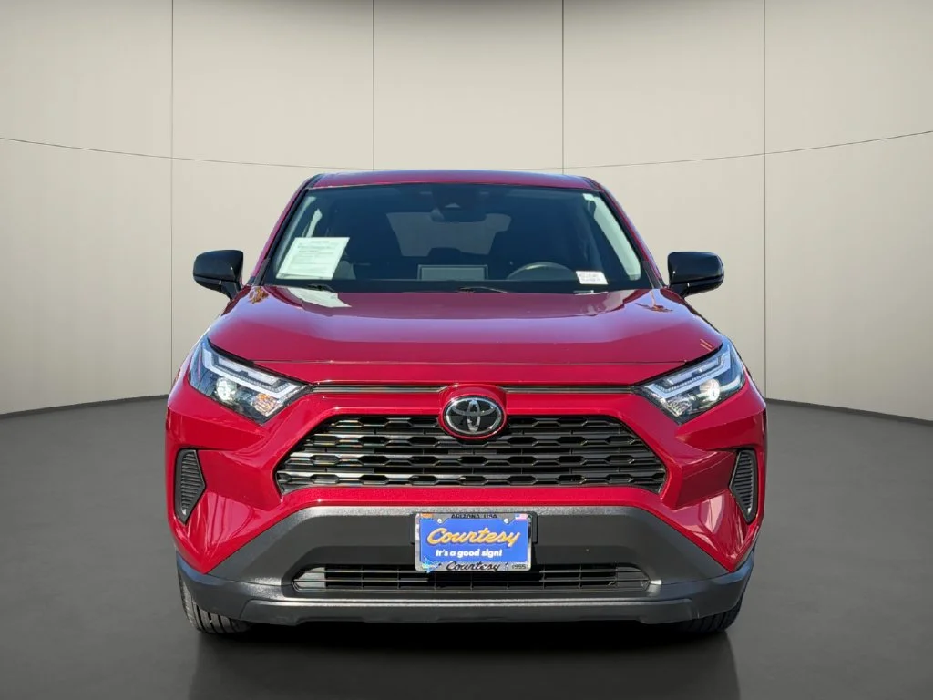 Used 2025 Red Toyota LE image 2