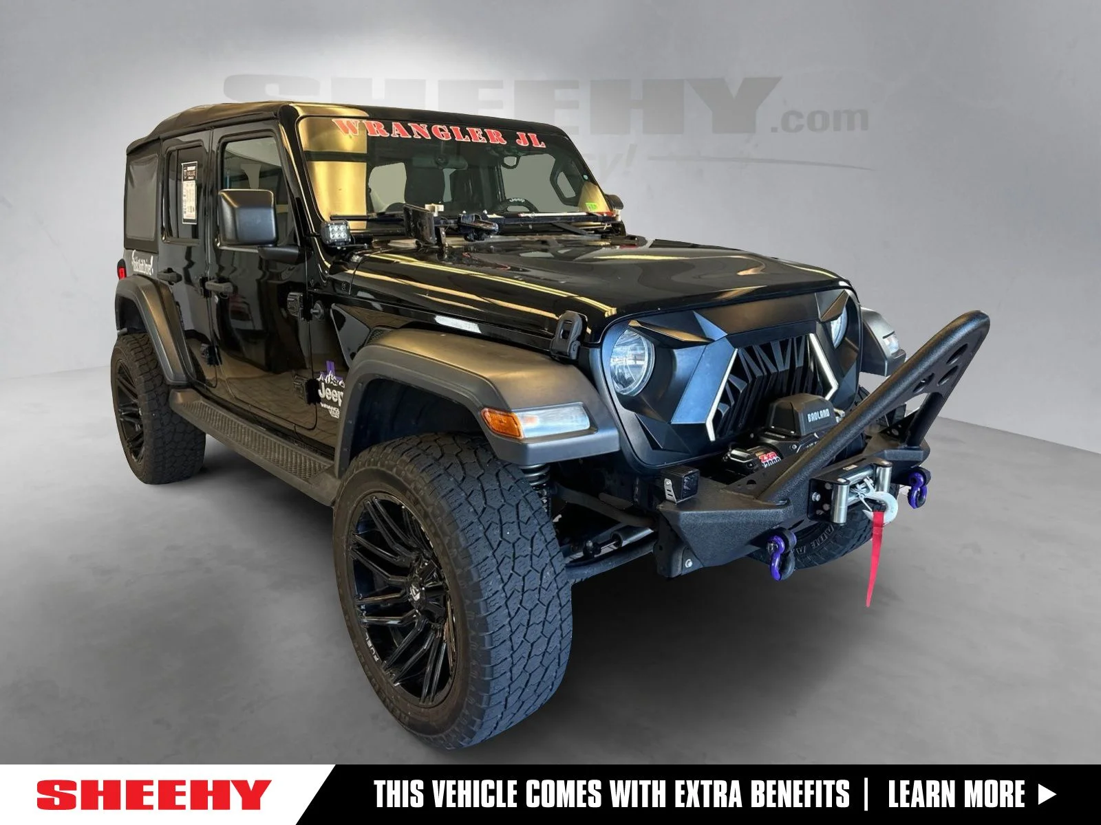 Used 2018 Black Jeep Unlimited Sport image 1