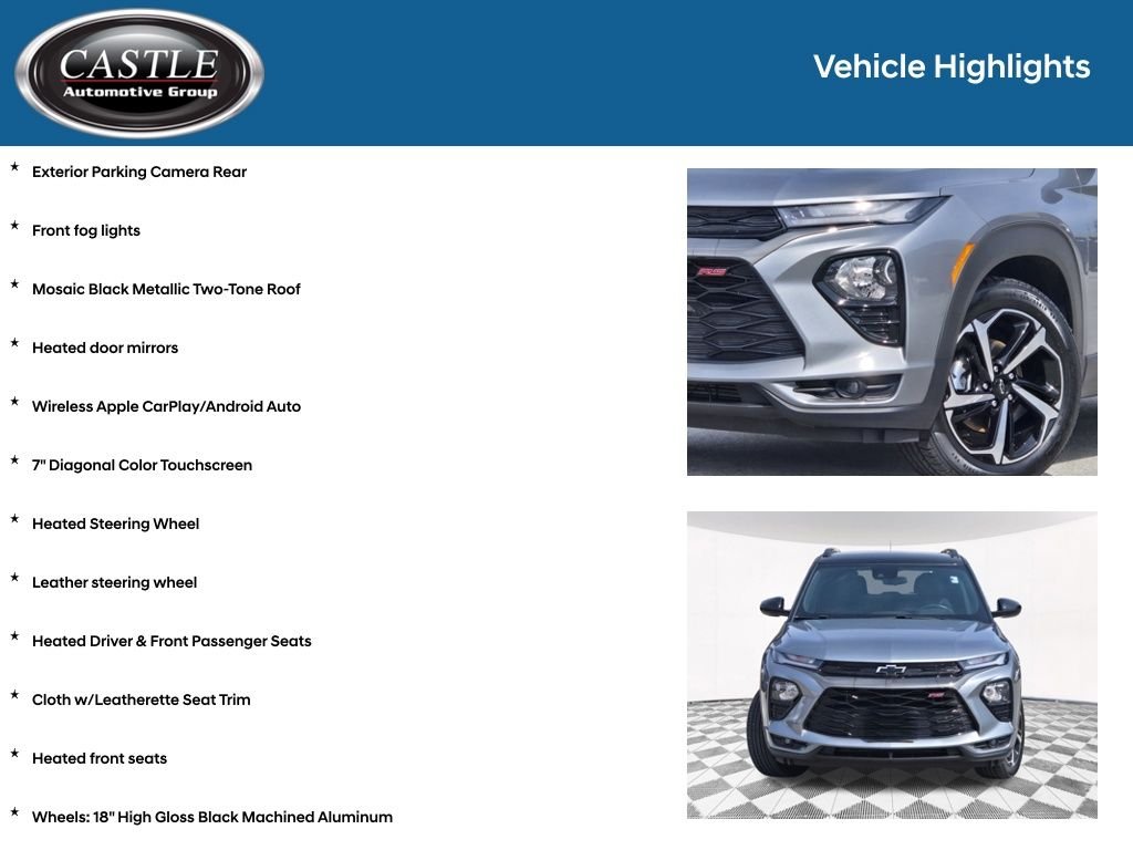 Used 2023 Gray Chevrolet RS image 8