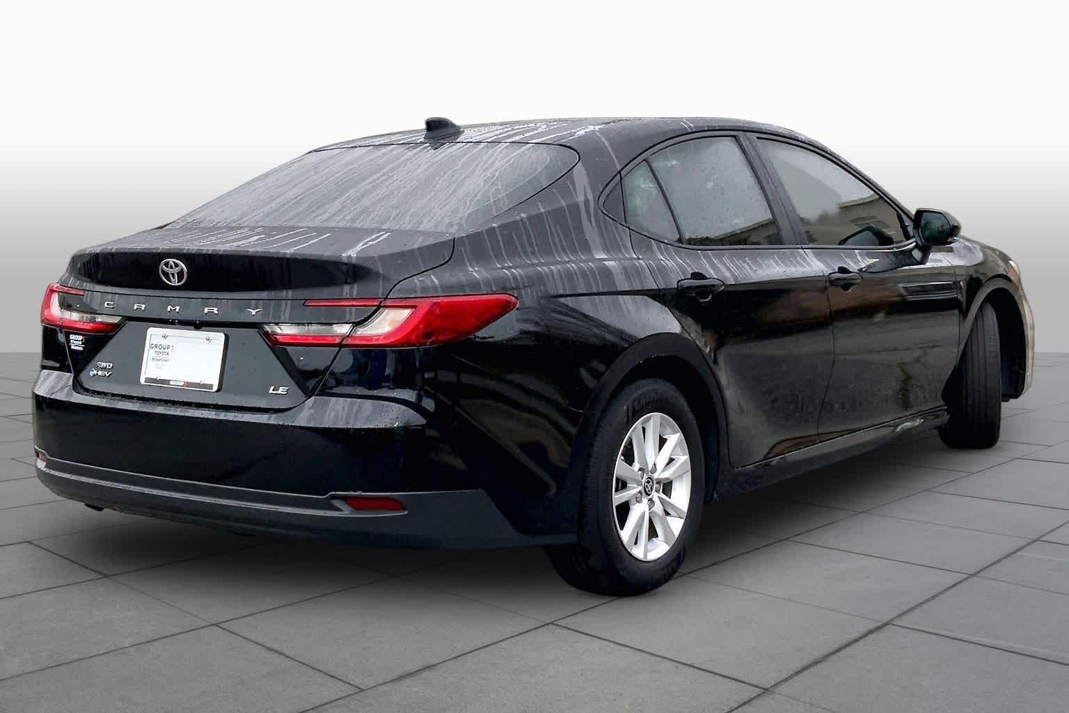 Used 2025 Midnight Black Metallic Toyota LE image 12