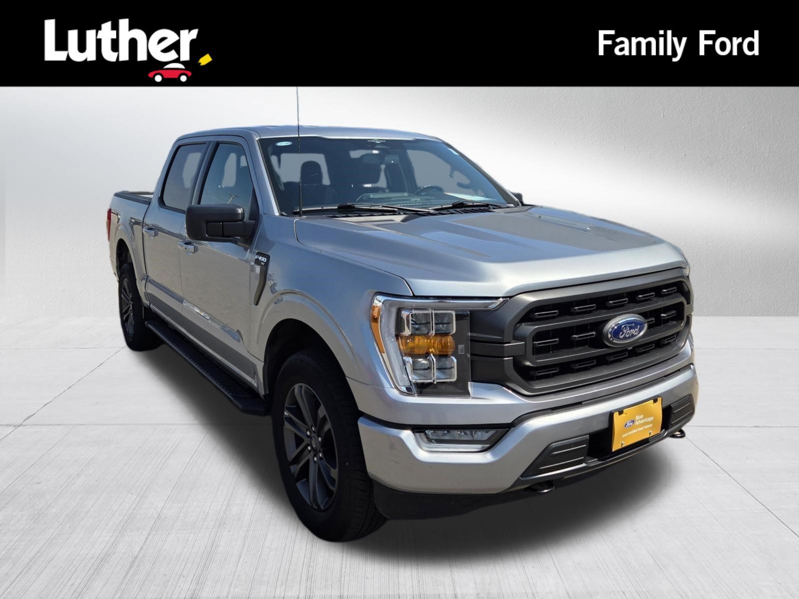 Certified Used 2023 Iconic Silver Metallic Ford XLT image 1
