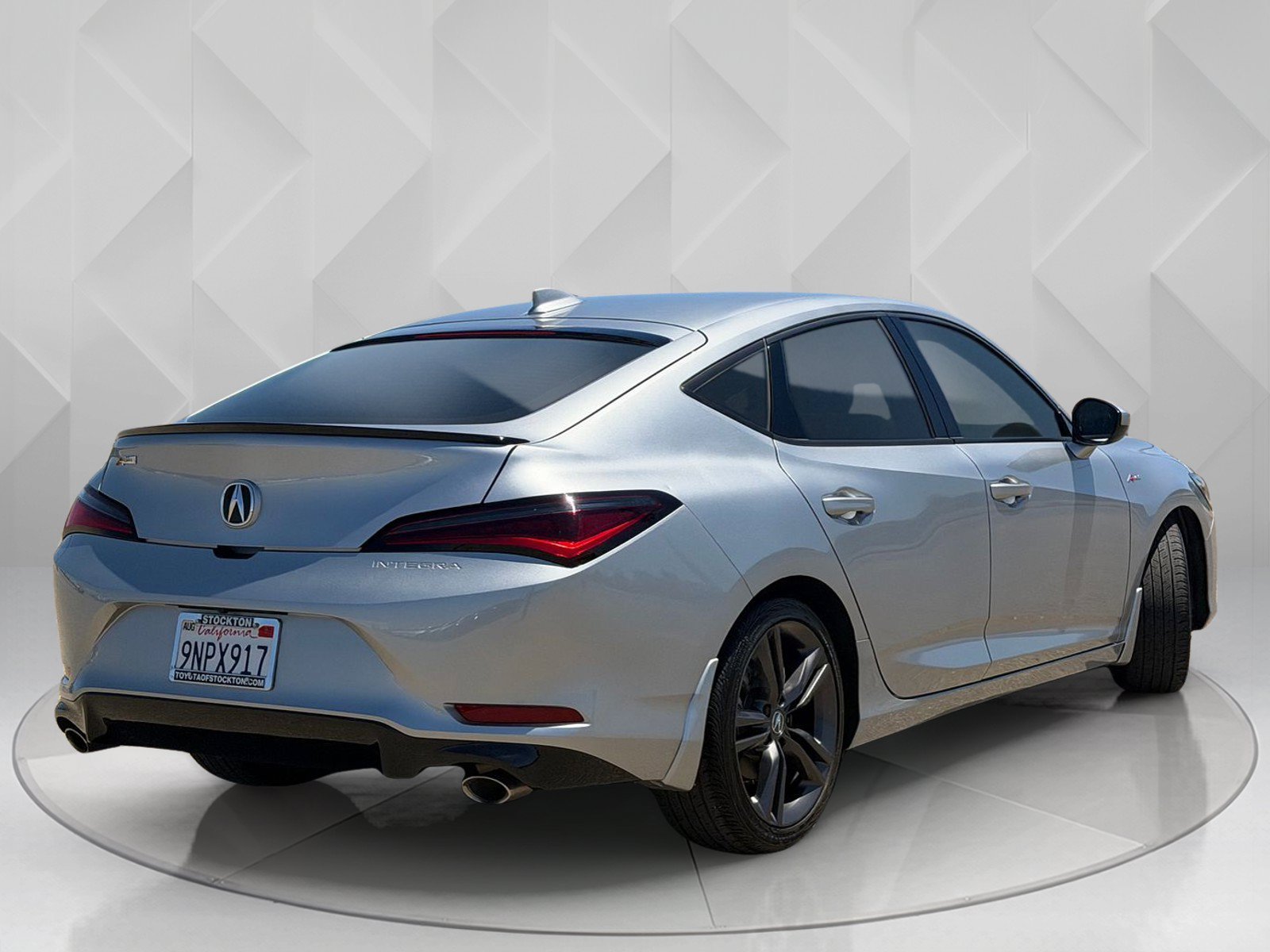 Used 2025 Lunar Silver Metallic Acura w/A-Spec Package image 8