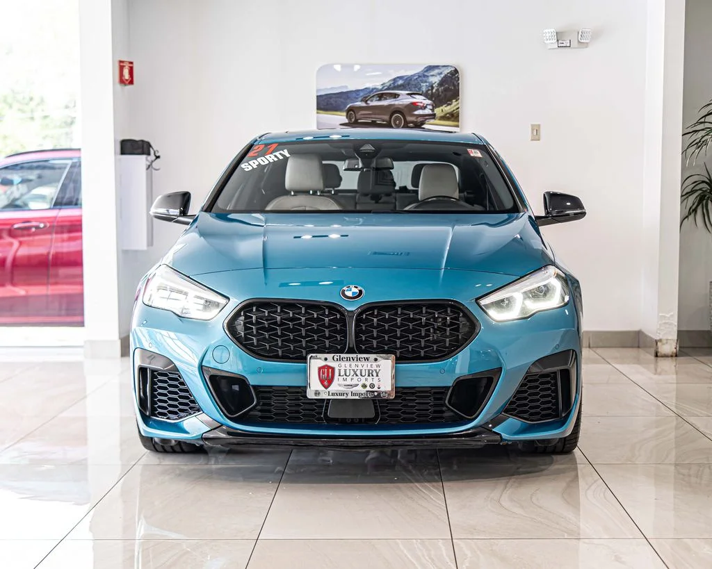Used 2021 Blue BMW M235i Gran Coupe xDrive image 2