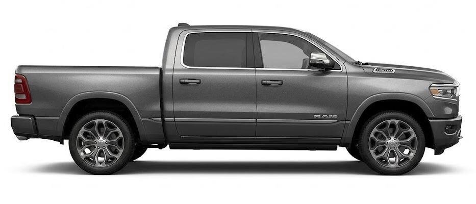 Used 2019 Granite Crystal Metallic Clearcoat Ram Limited image 4