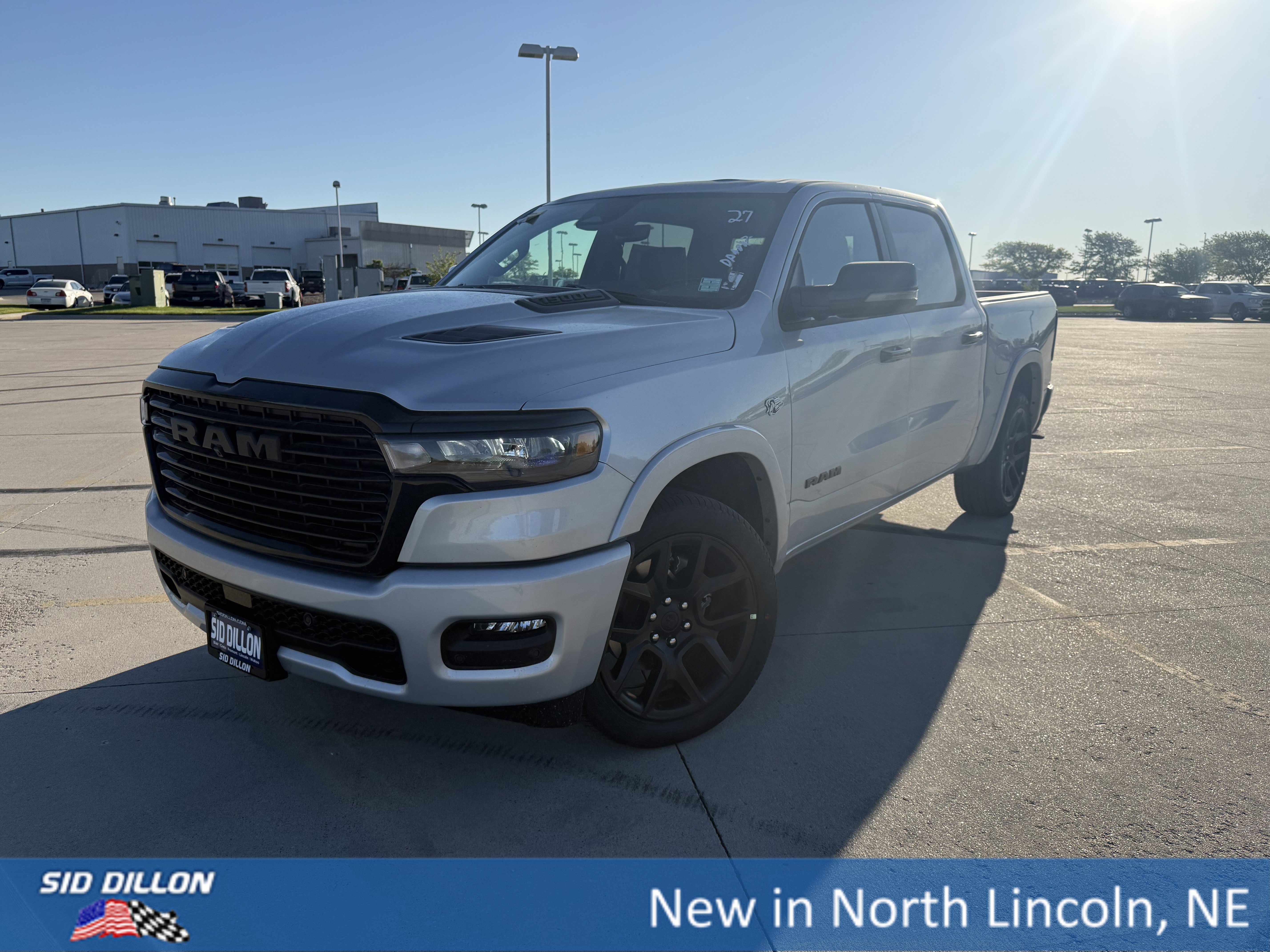 New 2026 Silver Zynith Exterior Paint RAM Laramie image 1