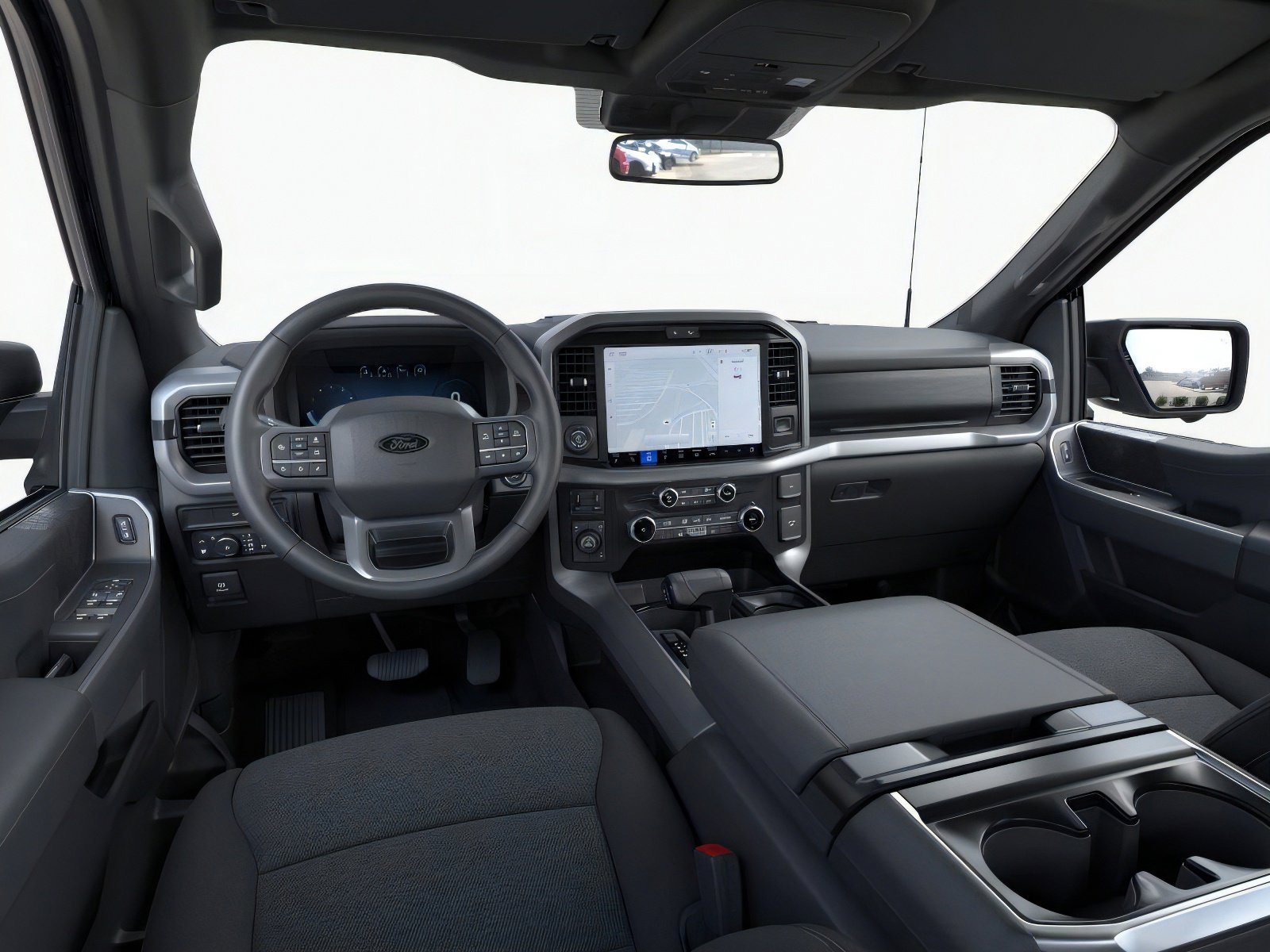 New 2026 Agate Black Metallic Ford XLT image 9