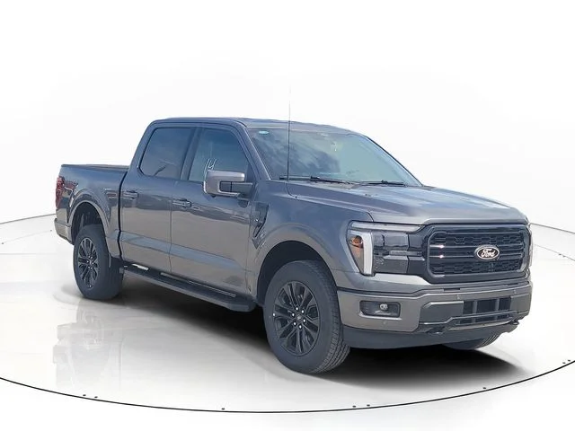 New 2026 Gray Metallic Ford Lariat image 3