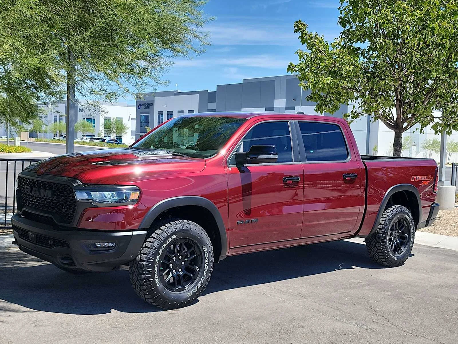 Used 2025 Delmonico Red Pearlcoat Ram Rebel image 4