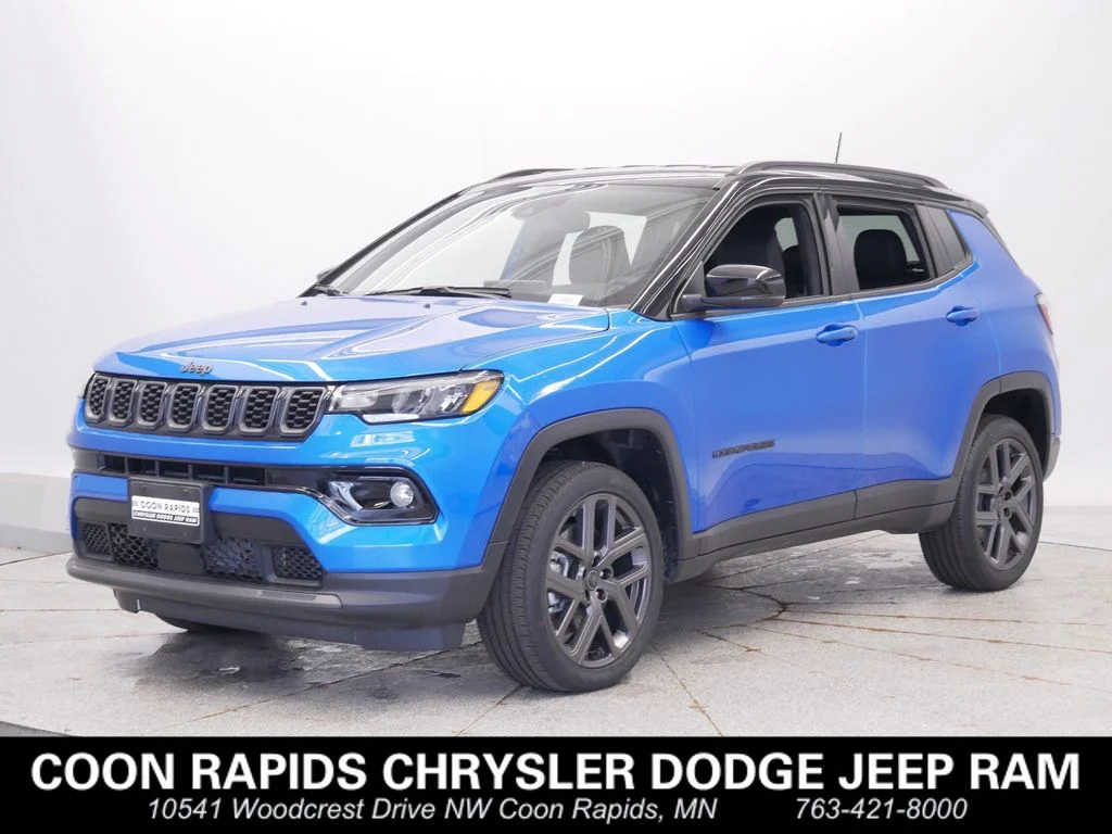 New 2026 Hydro Blue Pearlcoat Jeep Limited image 1