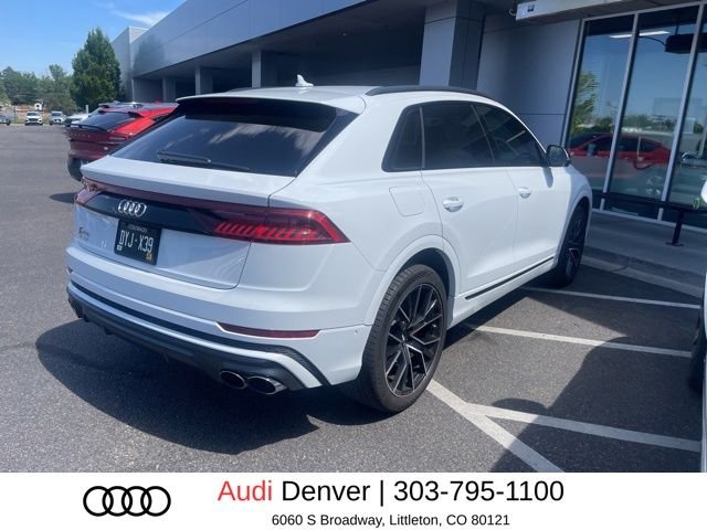Used 2023 White Audi 4.0T Prestige image 3