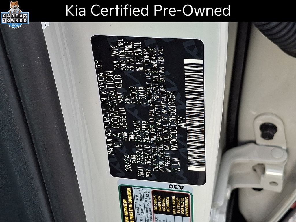 Certified Used 2024 White Kia Wind image 29
