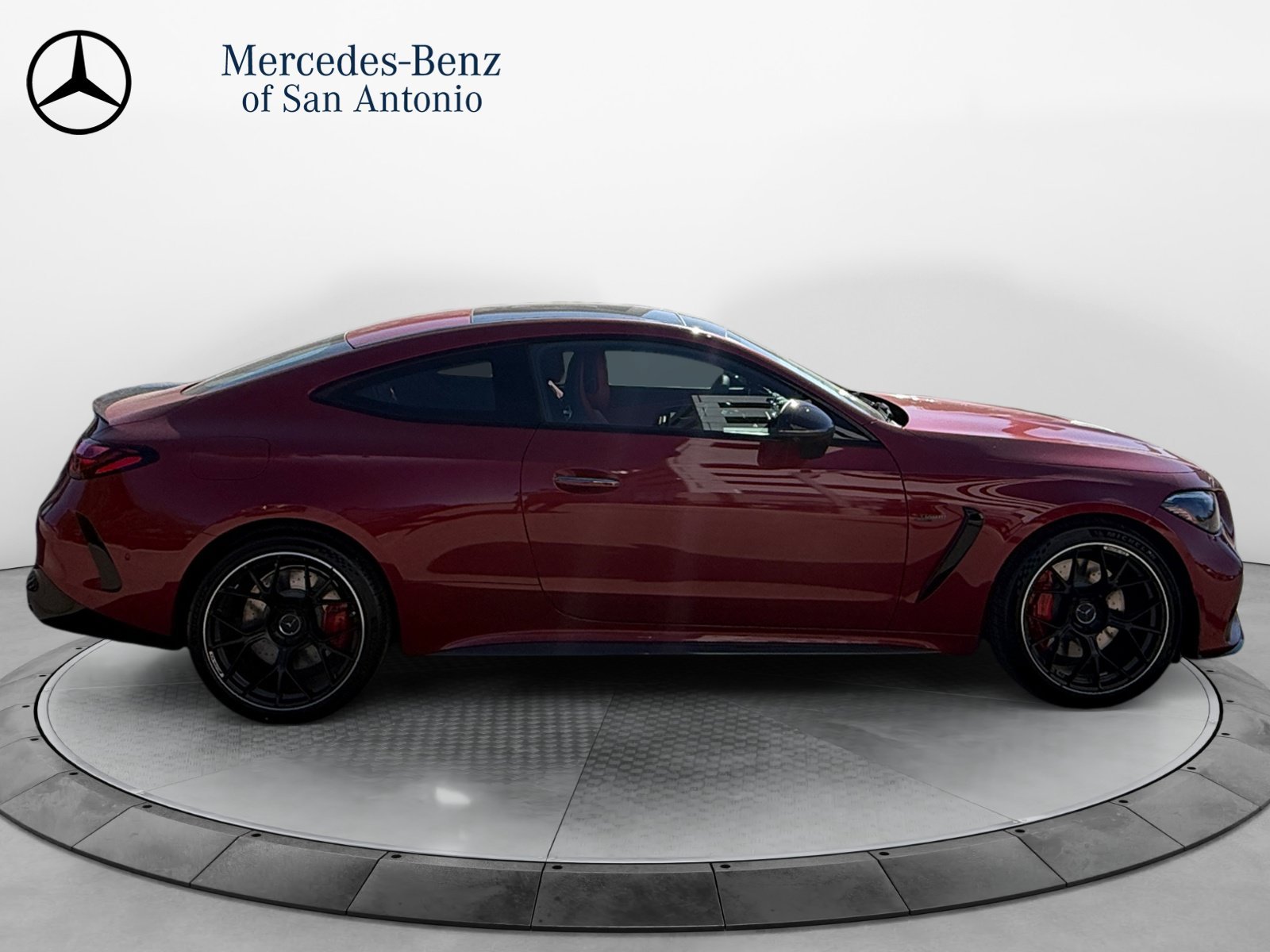 New 2027 MANUFAKTUR Patagonia Red Metallic Mercedes-Benz AMG® CLE 53 4MATIC+ Coupe image 8