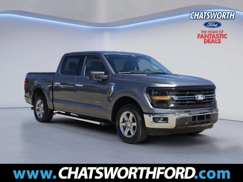 Certified Used 2025 Carbonized Gray Metallic Ford XLT image 1