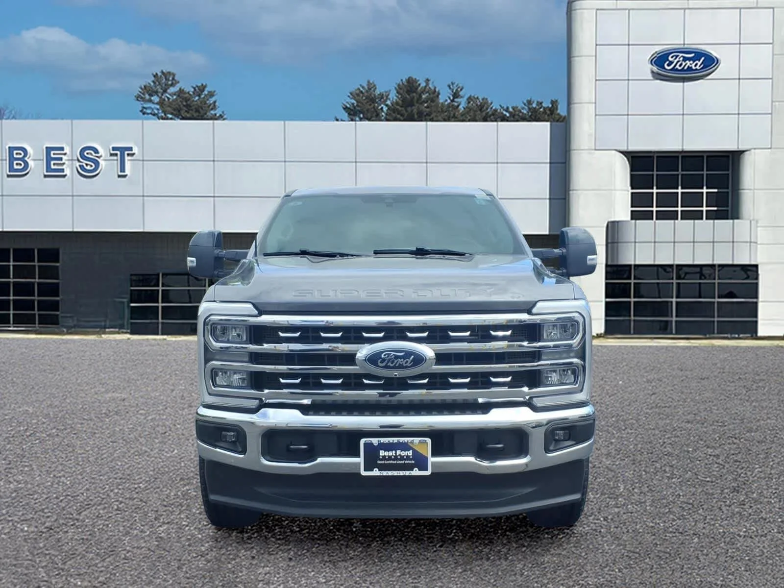 Used 2024 Carbonized Gray Metallic Ford LARIAT image 10