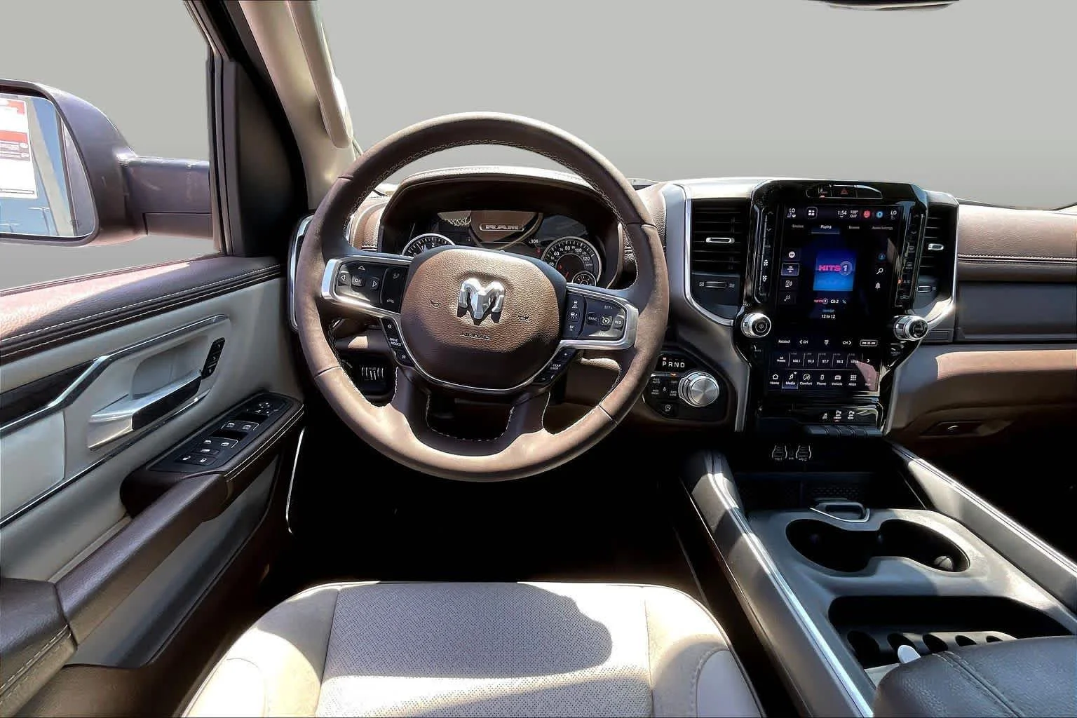 Used 2025 Diamond Black Crystal Pearlcoat Ram Laramie image 11