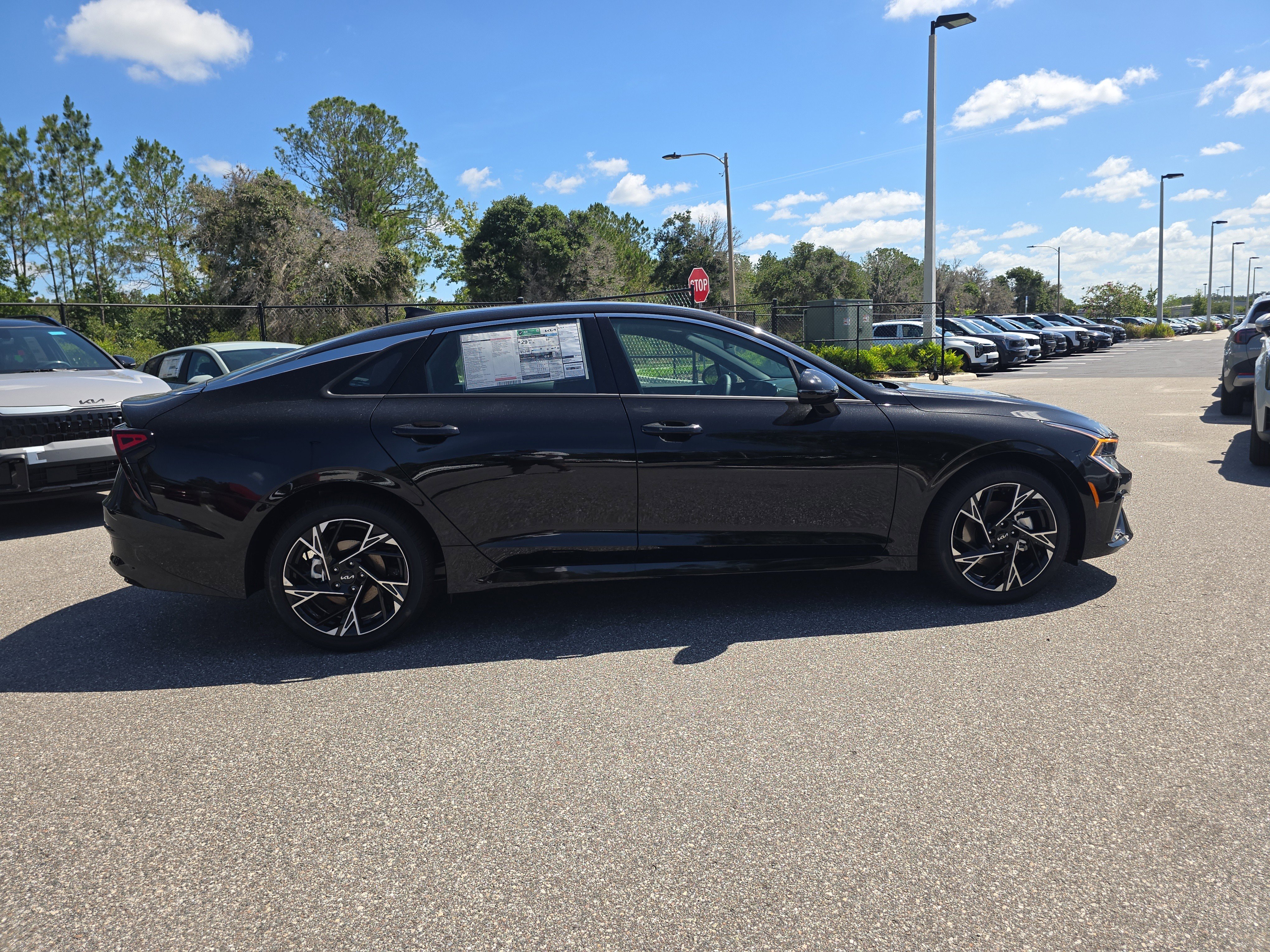 New 2026 Aurora Black Pearl Kia GT-Line FWD image 9