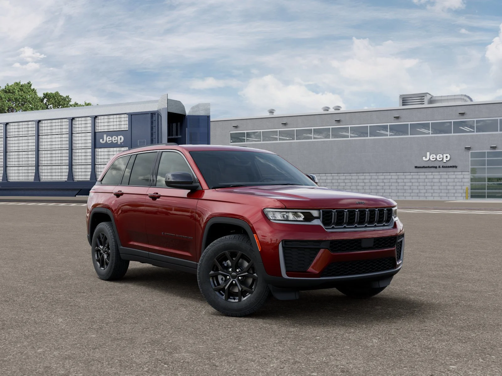 New 2026 Velvet Red Pearlcoat Jeep Altitude image 5