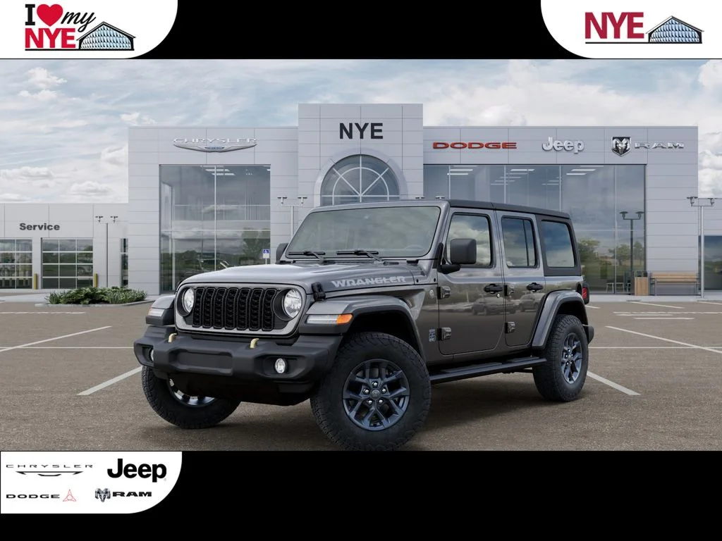 New 2026 Granite Crystal Metallic Clearcoat Jeep 85th Anniversary Edition image 1