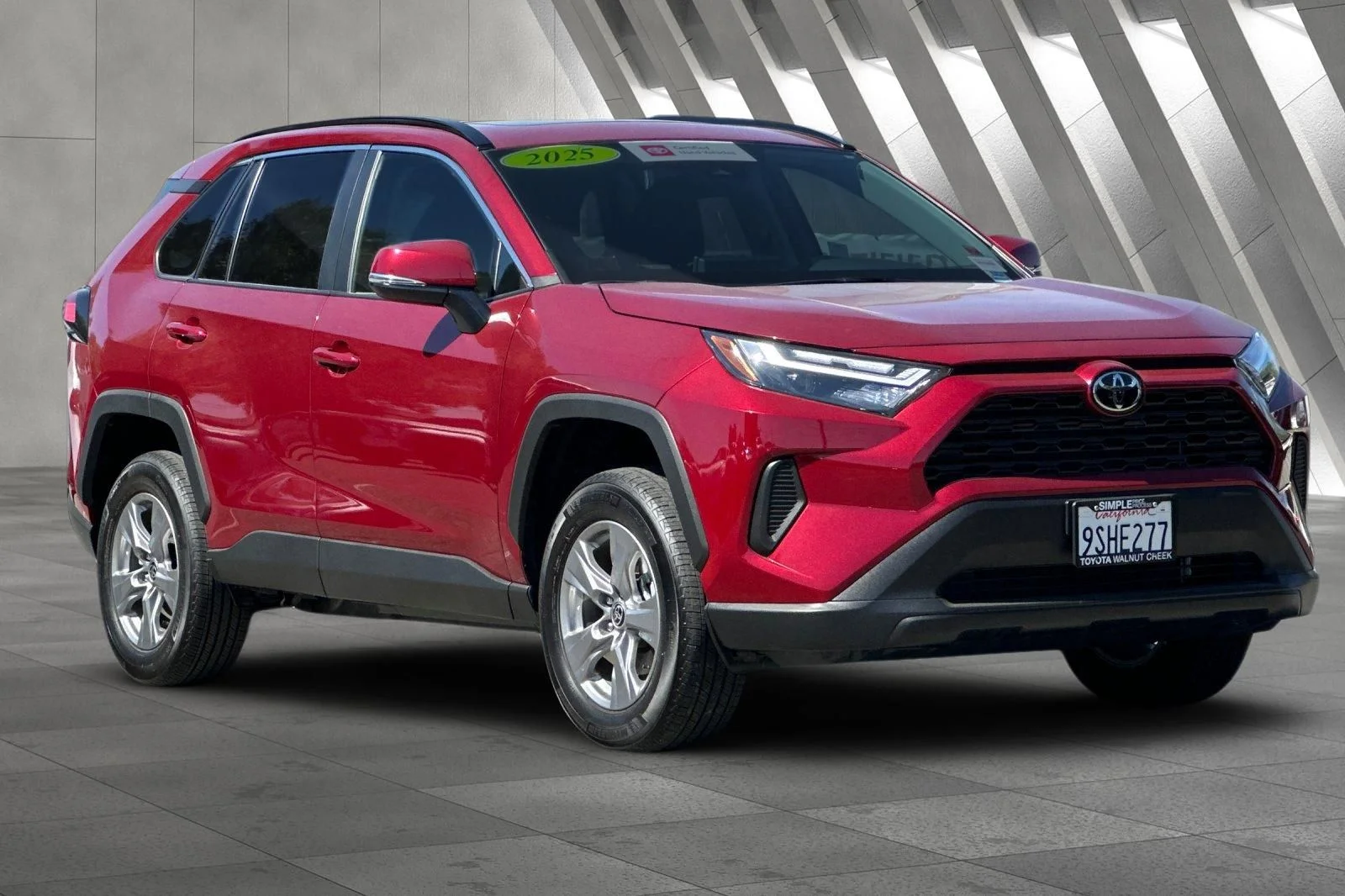 Certified Used 2025 Red Toyota XLE image 14